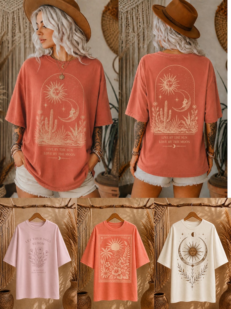 1000 + Comfort Colors 1717 Mockup Bundle, Realistic Lifestyle T-Shirt Mockups (PNG) image 8