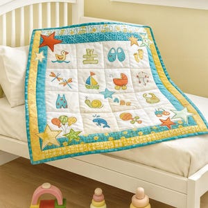 PDF Baby Boo Mini Quilt and cushion Instructions Sewing Pattern Tutorial Templates applique pdf handmade