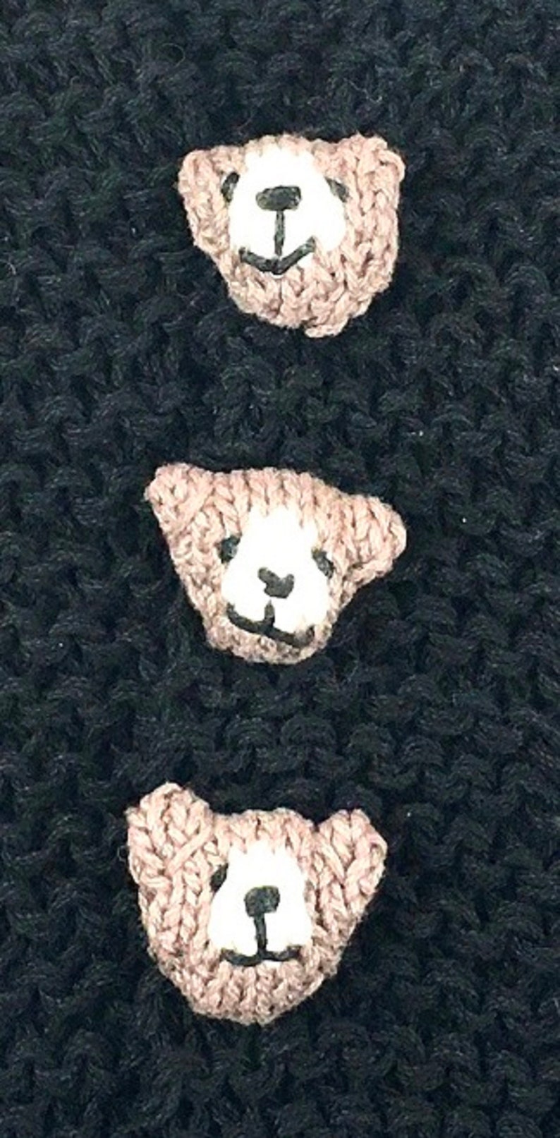 Pull bébé modèle en tricot, pull pour tout-petit modèle en tricot, cadeau de vacances pull ours en peluche modèle en tricot, téléchargement numérique immédiat image 2