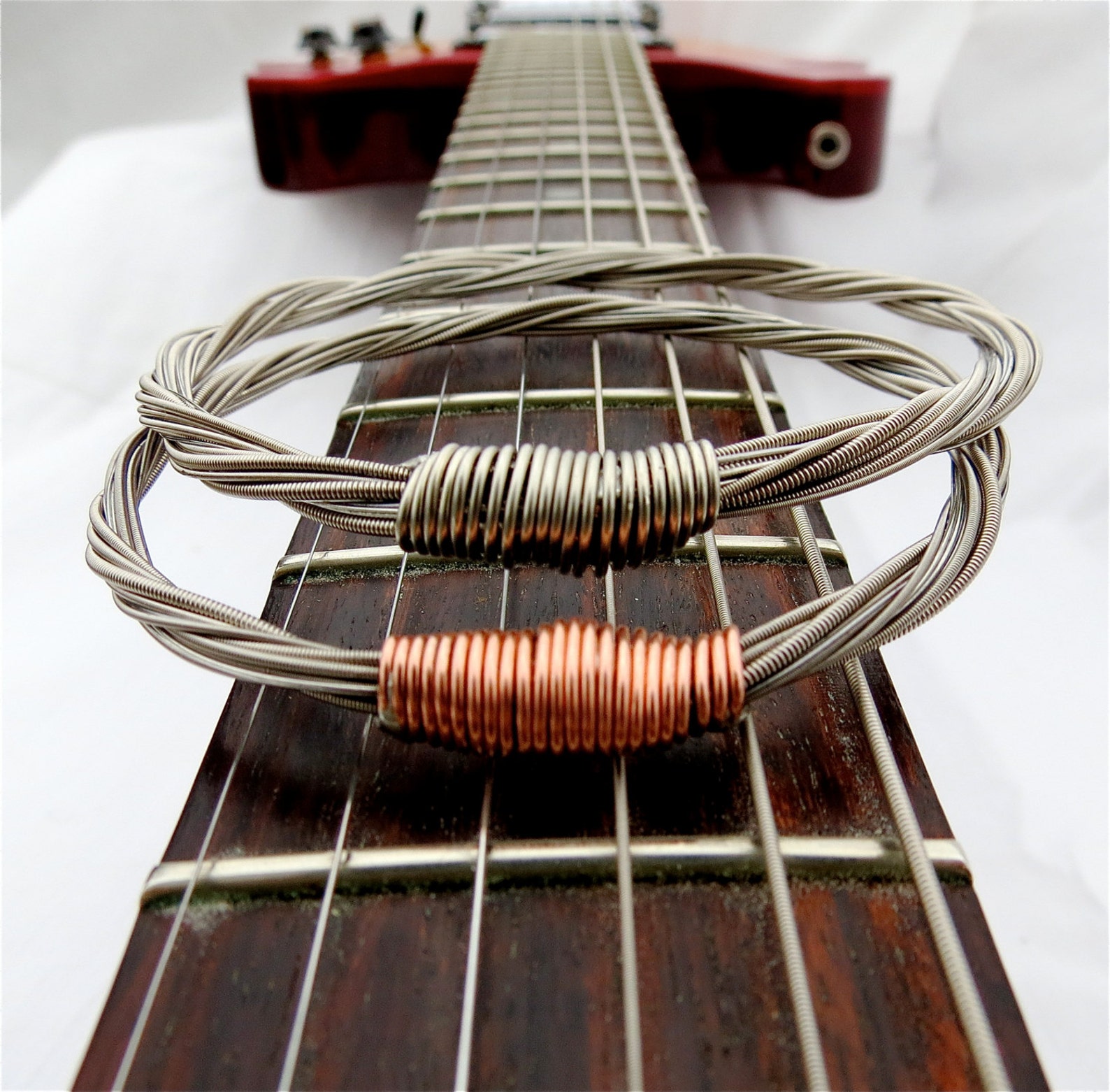 Electric Guitar String Bracelet With Your Choice Color Wrap Etsy