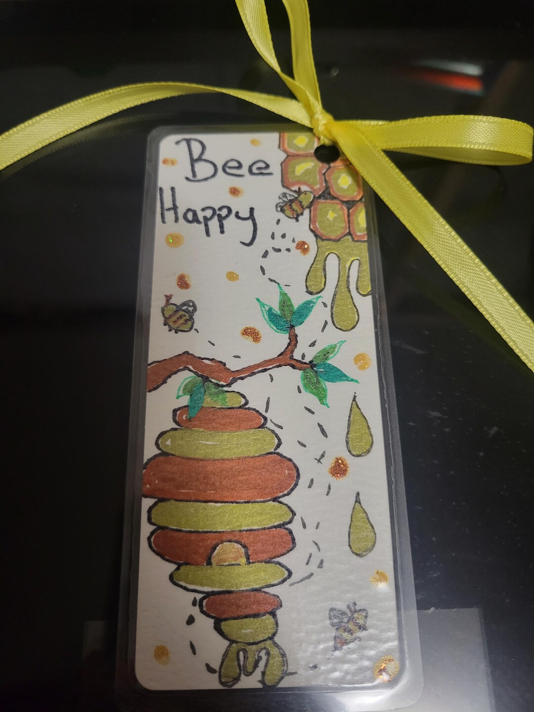 Bumble Bee Bookmark Beehive Honey - Etsy