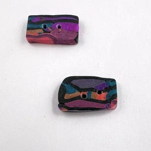 Small Rectangle Colorful Stacked Buttons