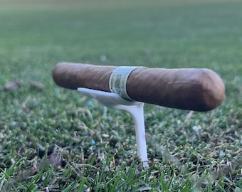 3D Printed Cigar Tee: Golf Course Accessory (Pack of 3)