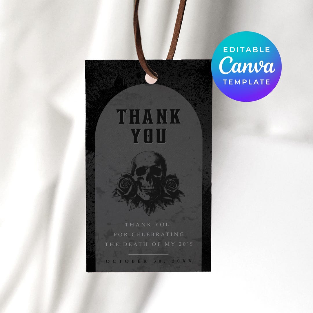 Tag Rip Box Rip to My 20s Party Favors 30th Birthday Thank You Tags for Men Him Guy ...