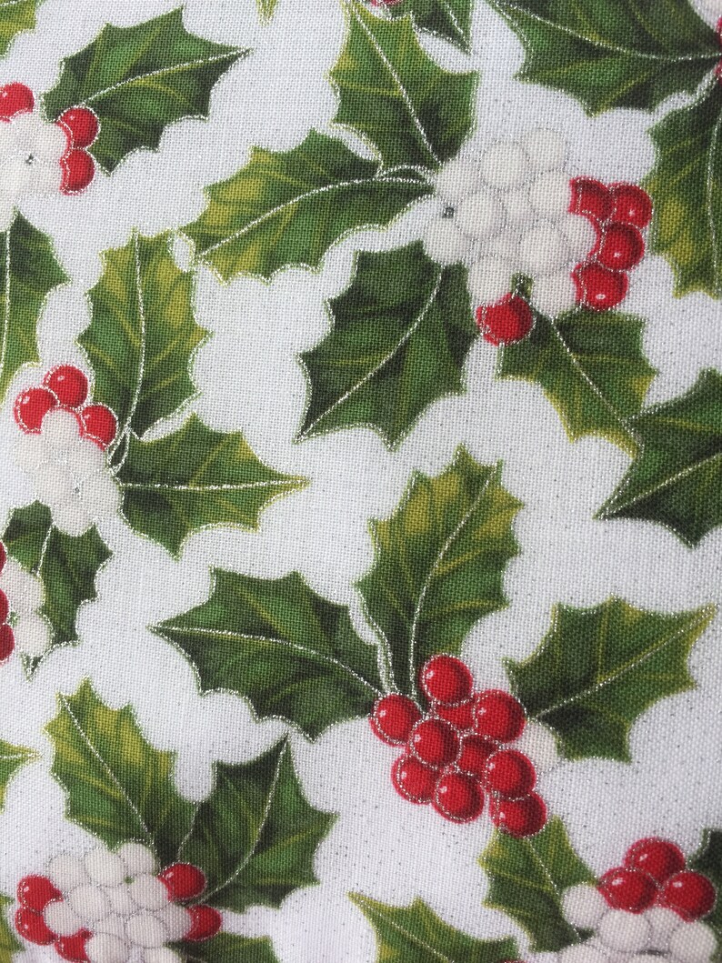 Pot Holder Brand New design Oven Mit Green Oven Mitt White Potholder Christmas Holly Fabric Design New Pot Holders Oven Hot Pad