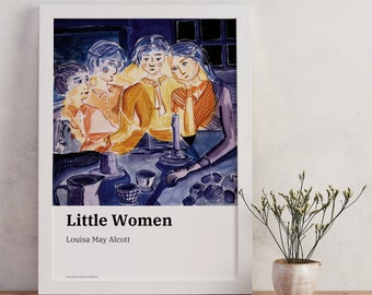 Little Women - Book Print - Louisa May Alcott