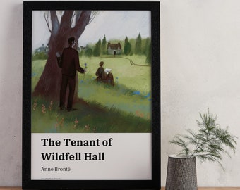 The Tenant of Wildfell Hall - Book Print - Anne Bronte