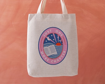 Just one more chapter - Book Lover Tote Bag