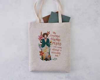 The Bennet Sisters - Book Tote - Literary Tote - Pride and Prejudice Gift - Jane Austen Gift - Book Lover Gift - Illustrative Design