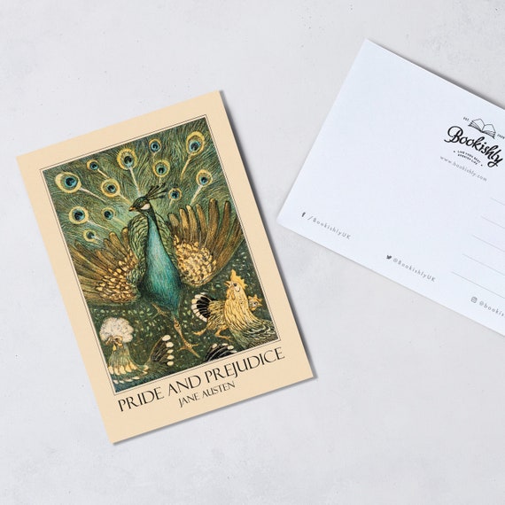 Classic Literature Art Postcard Set Book Lover Gift 