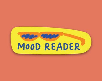 Mood Reader - Bookish Premium Sticker