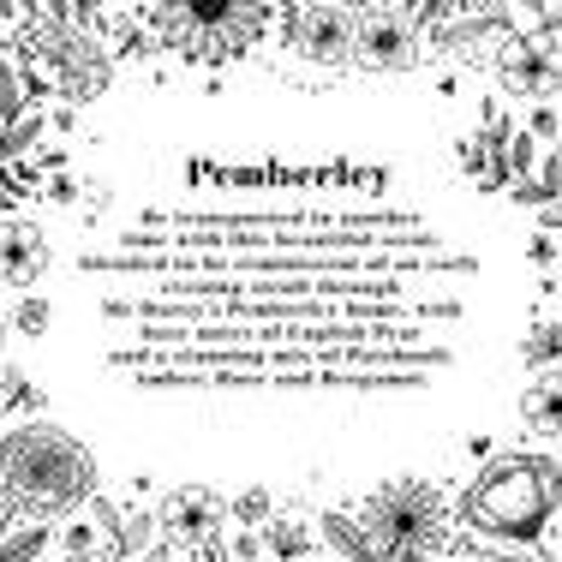 Pemberley Candle Pride and Prejudice Jane Austen Gifts image 6