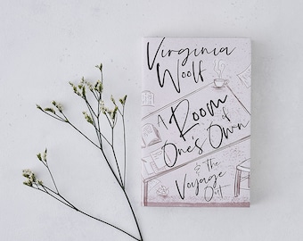 A Room of One's Own - Virginia Woolf - Feminist Gift - Beautiful Editions of Classic Books - Book With Exclusive Book Cover - Book Gift