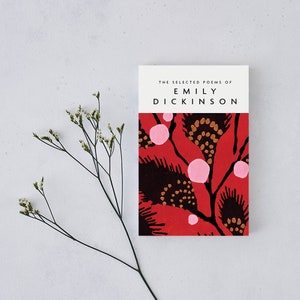 Les poèmes sélectionnés d'Emily Dickinson - Belles éditions de poésie classique - Livre avec couverture de livre exclusive - Cadeau poésie