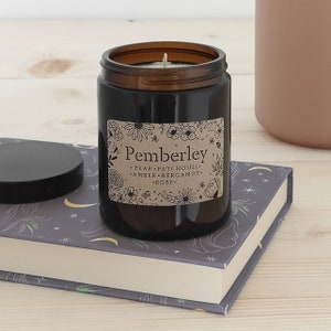 Pemberley Candle Pride and Prejudice Jane Austen Gifts image 5