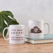 Funny Book Lover Gift - Literary Mug - Book Gift - 'Too Many Books, Or Not Enough Bookshelves?' - Relatable Mug Gift 