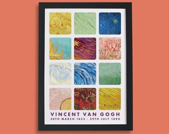 ゴッホ モンマルトル プリント: ムーラン ド ラ ギャレット、ウォール