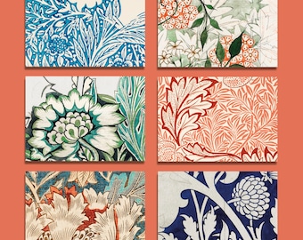 ウィリアム・モリスのポストカード、ウィリアム・モリスのプリント