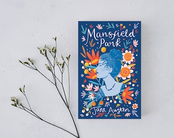 Mansfield Park - Jane Austen - Beautiful Editions of Classic Books - Book With Exclusive Book Cover - Book Gift