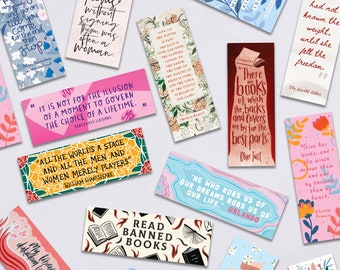 Bookmark Bundle - Literary Quotes