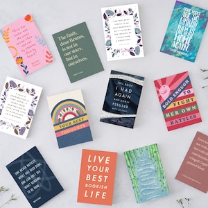 Postcard Bundle - Literary Quotes stationery