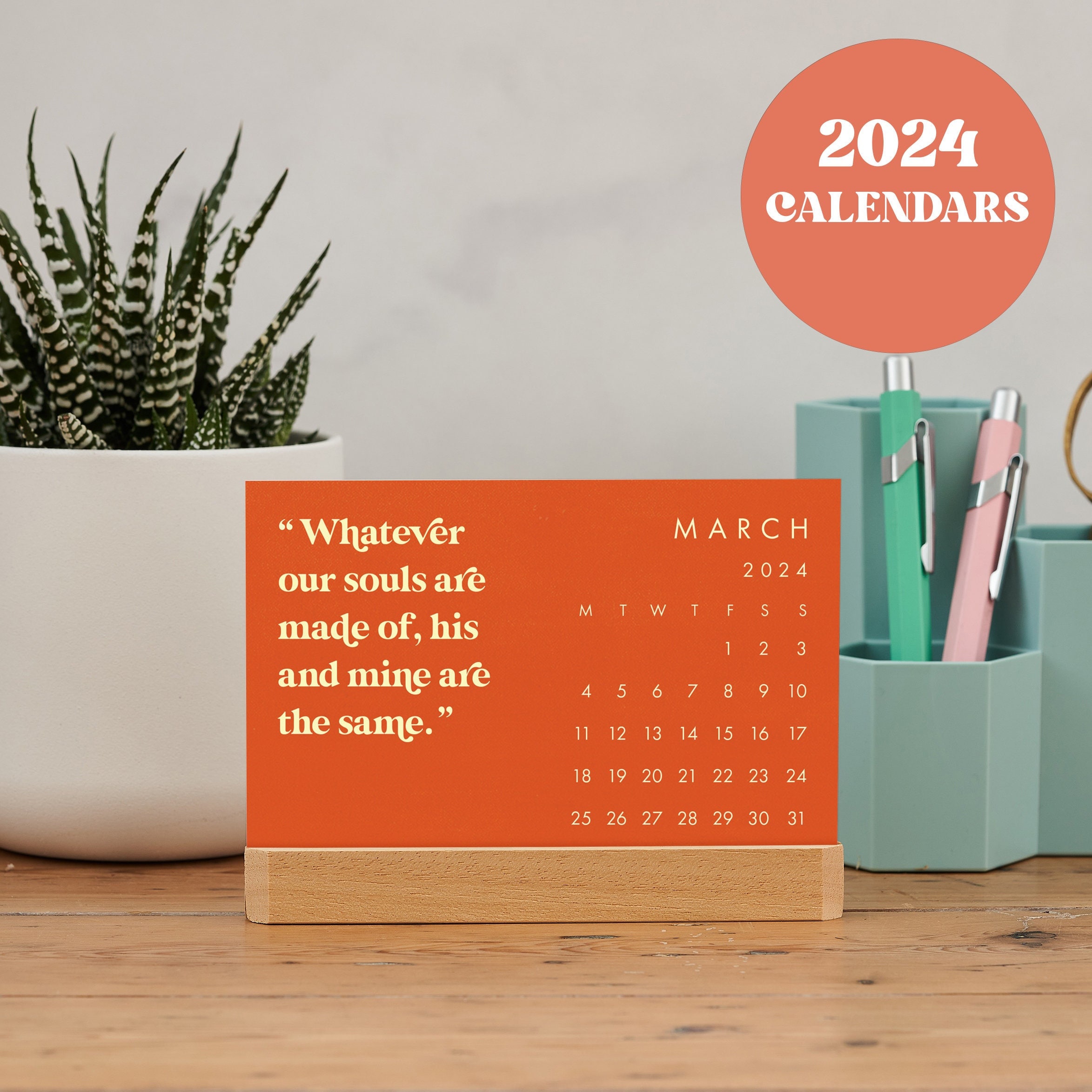 Calendrier Mural 2024 - 30 x 29 cm SUPER MUM