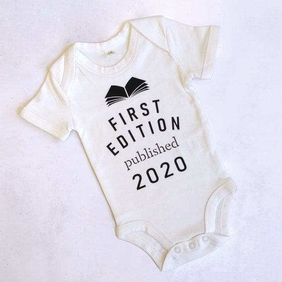 etsy personalised baby grow