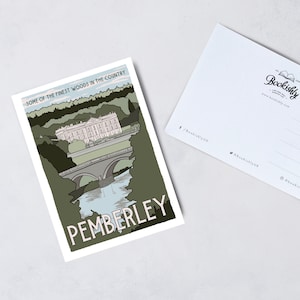 Fictional Travel Postcard Set | Literary Vintage Childhood Novels ...