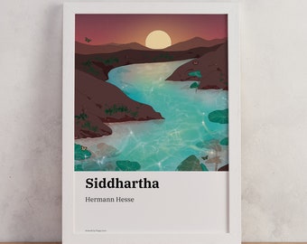 Siddhartha - Book Print - Hermann Hesse