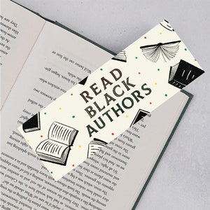 Read Black Authors Bookmark - Black History Month - Reader Gift - Book Lover Gift - Literary Gift