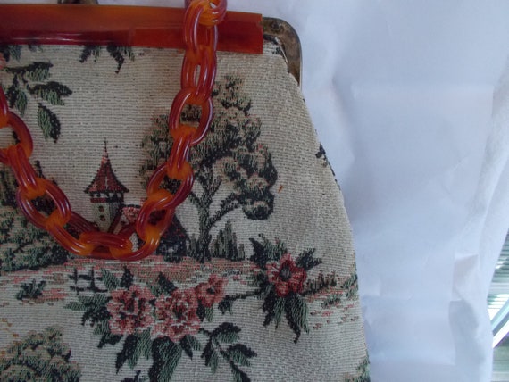 Vintage Style Tapestry Bag – Akasia