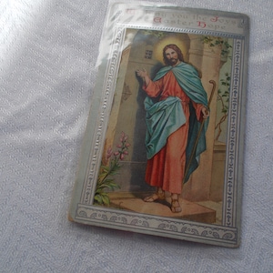 Vintage / Antique Unused  Religious  Easter Postcard