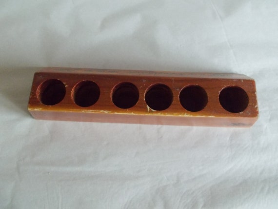 Vintage Benson 's Animal Farm Wooden Lipstick Bar - image 8