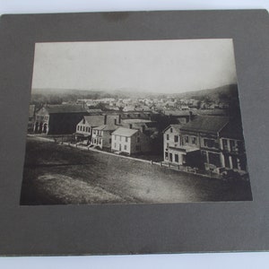 Vintage / Antique 12 x 10 Of Spooky Old Apartment Buildings For Crafts / Ghost Town