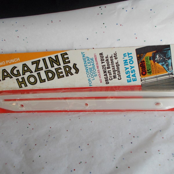 Vintage Magazine Holders New In Package