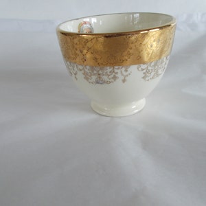 Vintage Crest O Gold Sabin 22 K Miniature Tea Cup