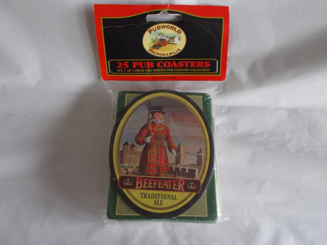 Vintage 25 Pub Coasters New in Package // 1 Etsy