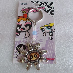 Vintage 2000 New In Package PowerPuff Girls Keychain  // 1