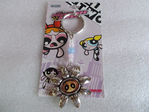 Vintage 2000 New In Package PowerPuff Girls Keych… - image 1