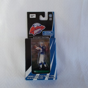 Vintage  Small 1998 Topps Action Flats Peyton Manning Kickoff Edition New In Package