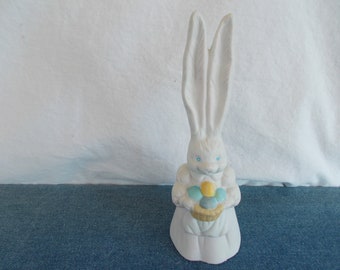 Vintage Ceramic Easter Bunny Bell