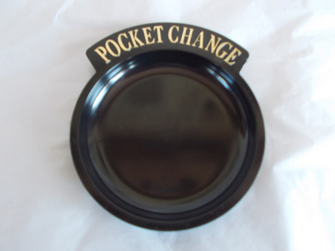 Vintage Plastic Pocket Change Tray Etsy