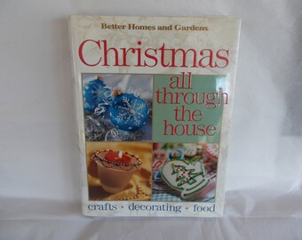 Vintage 1999 Christmas All Through The House Large Book
