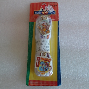 Vintage New In Package Mickey Mouse Shoelaces With Charms // 1