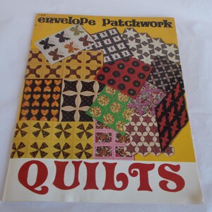 Vintage Used Envelope Patchwork Quilts 1978