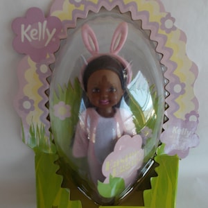 Vintage 2001 Never Removed From Package Kelly Easter Eggie Doll Sister Of Barbie
