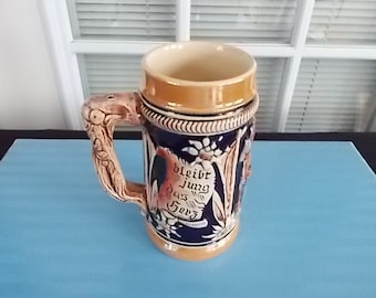 Vintage Small Germany Stein No Lid