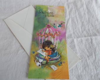 Vintage NOS Sweet N Saucy Promise To Write Greeting Card