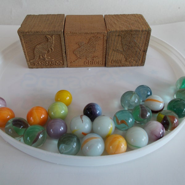 Vintage Marbles Etsy