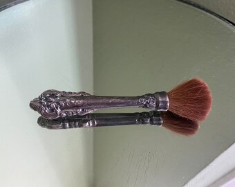 Victorian Sterling make up brush